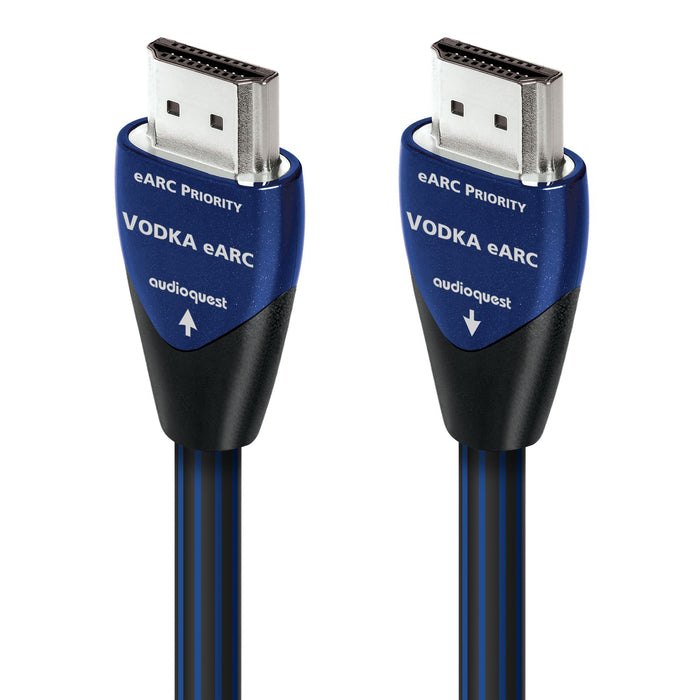 AUDIOQUEST Vodka 48G 1M HDMI cable. Solid 10% silver Resolution - 48Gbps - up to