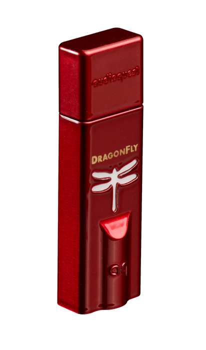 AUDIOQUEST Dragonfly red DAC, Preamp & Headphone Amp. Output 2.1v 64-Bit digital