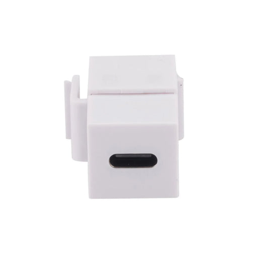DYNAMIX USB-C 3.1 Keystone Jack Female to Female Connectors. White Colour. - LX2001 - Homewares, Outdoor, Phone Accessories, Cases, Speakers, Headphones + More -