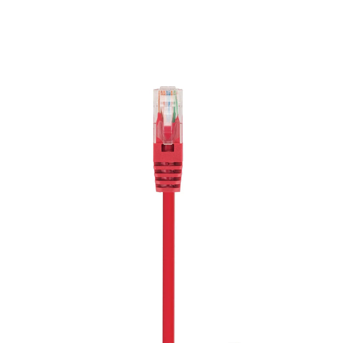 DYNAMIX 0.3m Cat5e Red UTP Patch Lead (T568A Specification) 100MHz 24AWG Slimlin - LX2001 - Homewares, Outdoor, Phone Accessories, Cases, Speakers, Headphones + More -