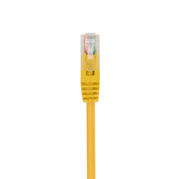DYNAMIX 1.5m Cat5e Yellow UTP Patc Lead (T568A Specification) 100MHz 24AWG Sliml - LX2001 - Homewares, Outdoor, Phone Accessories, Cases, Speakers, Headphones + More -