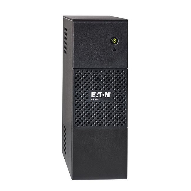 EATON 5S 550VA/330W Tower UPS Line Interactive. Automatic Battery Test, Deep- di