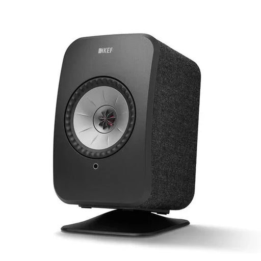 KEF LSX Desk Pad Black Aluminium Construction 10 Degree Upwards Tilt Colour - Bl - LX2001 - Homewares, Outdoor, Phone Accessories, Cases, Speakers, Headphones + More -