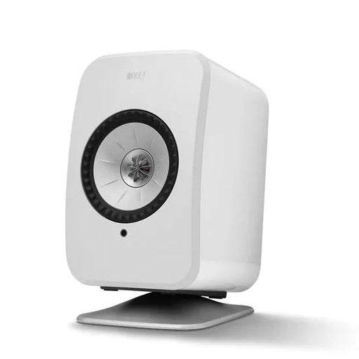 KEF LSX Desk Pad Silver Aluminium Construction 10 Degree Upwards Tilt Colour - S - LX2001 - Homewares, Outdoor, Phone Accessories, Cases, Speakers, Headphones + More -