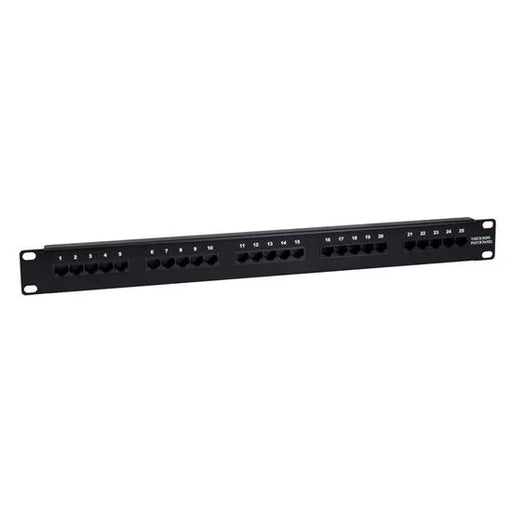 DYNAMIX 25 Port 19'' Voice Rated Patch Panel Unshielded. Cat3 Rated, Active pins - LX2001 - Homewares, Outdoor, Phone Accessories, Cases, Speakers, Headphones + More -