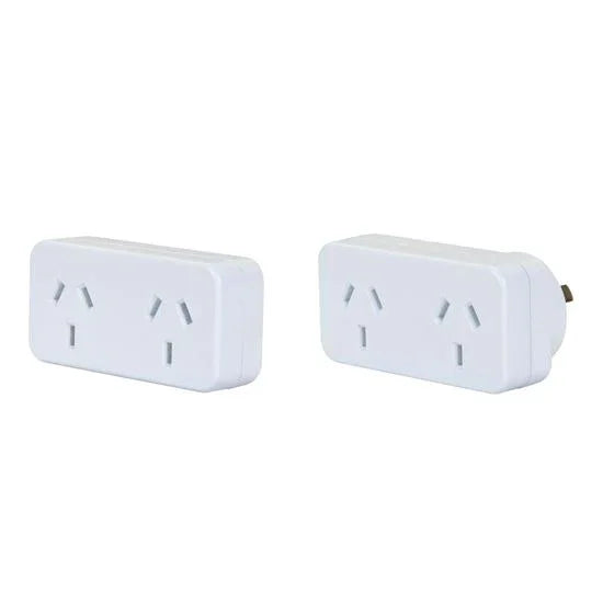 DYNAMIX horizontal Double Adaptor, A1L-Left Hand, A1R- Right Hand, twin pack - LX2001 - Homewares, Outdoor, Phone Accessories, Cases, Speakers, Headphones + More -