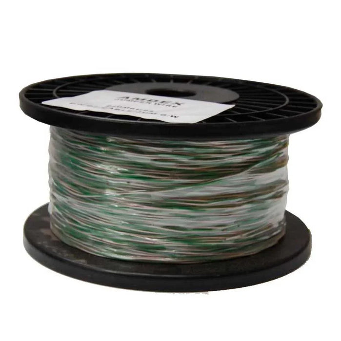 DYNAMIX 250m Green & White Jumper Cable, Copper:0.45mm (non-tinned) - LX2001 - Homewares, Outdoor, Phone Accessories, Cases, Speakers, Headphones + More -
