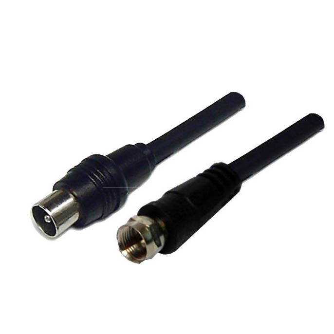 DYNAMIX 3m RF PAL Male to F-Type Male Coaxial Cable