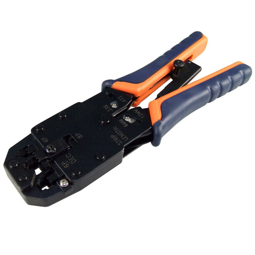 HANLONG RJ45/RJ12/RJ11R RJ14/DEC Modular Crimping Tool. Professional Series Incl - LX2001 - Homewares, Outdoor, Phone Accessories, Cases, Speakers, Headphones + More -