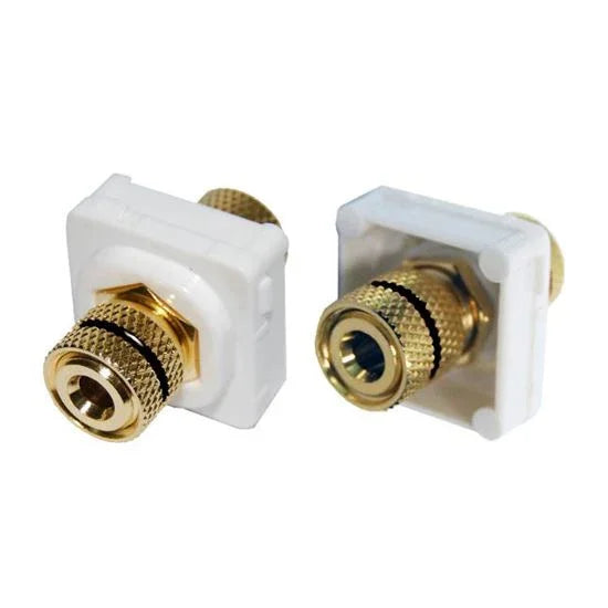 AMDEX Black Speaker Binding Post. Gold Plated - LX2001 - Homewares, Outdoor, Phone Accessories, Cases, Speakers, Headphones + More -