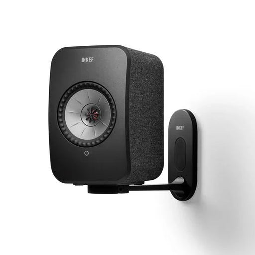 KEF LSX Wall Bracket Black Aluminium Construction 40 Degree Downward Tilt, 90 De - LX2001 - Homewares, Outdoor, Phone Accessories, Cases, Speakers, Headphones + More -