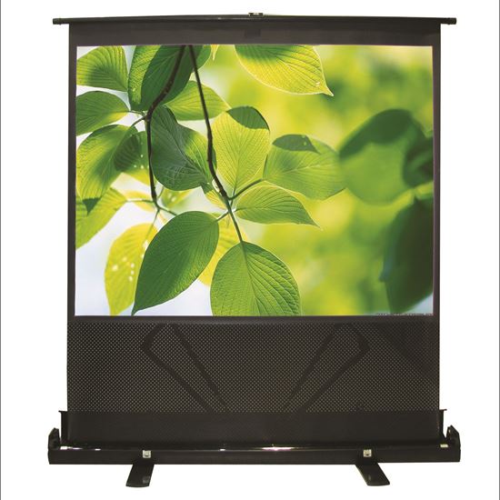 BRATECK 100'' Projector Screen Floor Stand. 4:3 Aspect ratio. 2m x 1.5m (WxH).