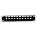 DYNAMIX 10'' 10 Port Unloaded F-Connector Patch Panel for 10'' Cabinet R10 serie - LX2001 - Homewares, Outdoor, Phone Accessories, Cases, Speakers, Headphones + More -