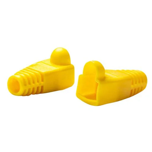 DYNAMIX YELLOW RJ45 Strain Relief Boot (6.0mm Outside Diameter). 20pk bag. - LX2001 - Homewares, Outdoor, Phone Accessories, Cases, Speakers, Headphones + More -