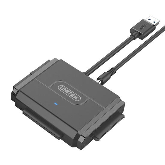 UNITEK USB 3.0 to IDE + SATA II Converter. Supports any Capacity 2.5''/3.5'' HDD