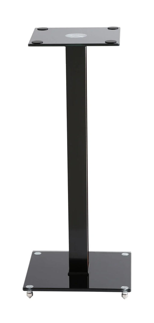 BRATECK 23.6" Aluminium/Glass Floor Standing BookShelf Speaker Stands. Tempered - LX2001 - Homewares, Outdoor, Phone Accessories, Cases, Speakers, Headphones + More -