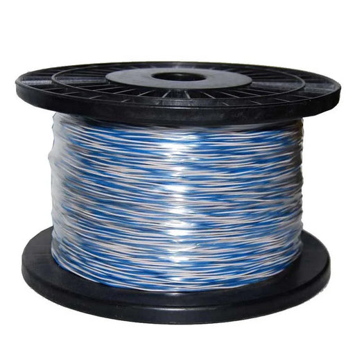 DYNAMIX 250m Blue & White Jumper Cable Roll, Copper: 0.5mm (non- tinned) - LX2001 - Homewares, Outdoor, Phone Accessories, Cases, Speakers, Headphones + More -