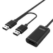 UNITEK 10m USB 2.0 Active Extension Cable. Built-in Extension Chipset Supports E - LX2001 - Homewares, Outdoor, Phone Accessories, Cases, Speakers, Headphones + More -