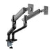 BRATECK 17''-32'' Premium Aluminium Dual Spring-Assisted Desk Mount Monitor Arm. - LX2001 - Homewares, Outdoor, Phone Accessories, Cases, Speakers, Headphones + More -