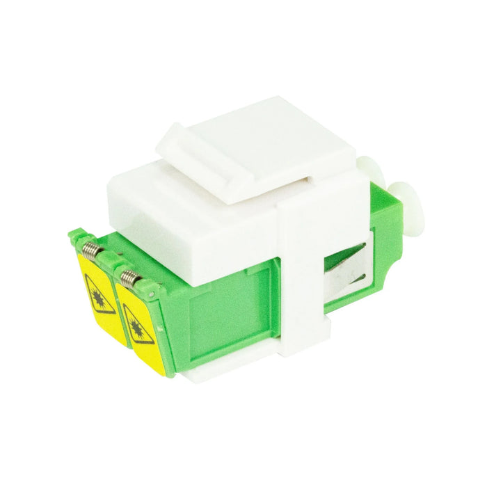 DYNAMIX LCAPC Duplex Singlemode Slimline Keystone Shuttered Face Plate Adapter - LX2001 - Homewares, Outdoor, Phone Accessories, Cases, Speakers, Headphones + More -