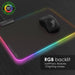 VERTUX Foldable Anti-Friction Fabric Gaming Pad with 13x RGB LED Modes for Visua - LX2001 - Homewares, Outdoor, Phone Accessories, Cases, Speakers, Headphones + More -