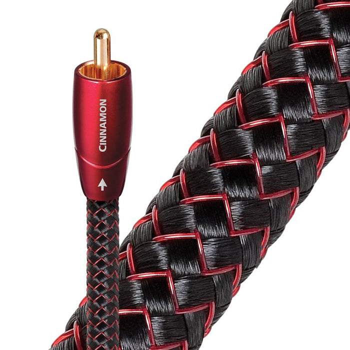 AUDIOQUEST Cinnamon 3M digital coax cable. 1.25% silver, 24AWG. Solid conductors