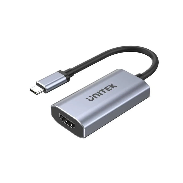 UNITEK USB-C to HDMI 2.1 Adapter 8k 60Hz. Space Grey Colour - LX2001 - Homewares, Outdoor, Phone Accessories, Cases, Speakers, Headphones + More -