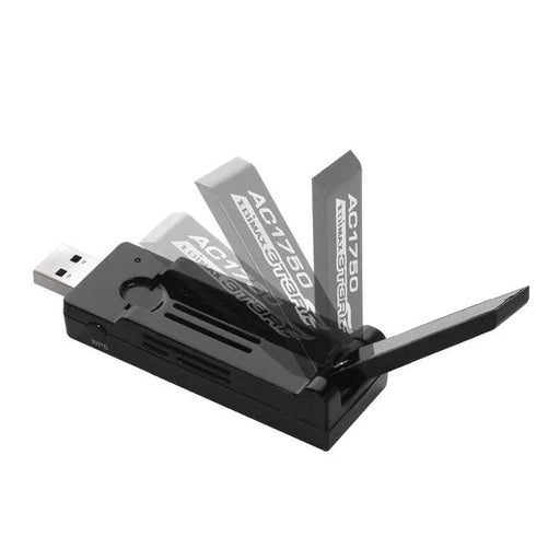 EDIMAX AC1750 Wireless Dual-band USB3.0 Adapter with 180 Adjustable Antenna. Eas - LX2001 - Homewares, Outdoor, Phone Accessories, Cases, Speakers, Headphones + More -