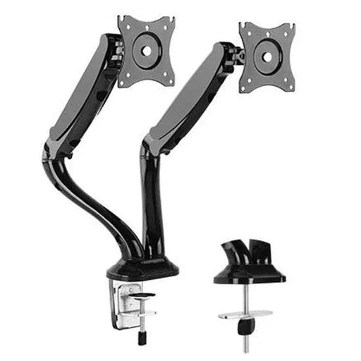 BRATECK 13"-27" Dual Monitor Counter Balance Desk Mount. Max Load 6kgs per Arm. - LX2001 - Homewares, Outdoor, Phone Accessories, Cases, Speakers, Headphones + More -