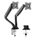 BRATECK 13"-27" Dual Monitor Counter Balance Desk Mount. Max Load 6kgs per Arm. - LX2001 - Homewares, Outdoor, Phone Accessories, Cases, Speakers, Headphones + More -