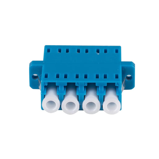 DYNAMIX Fibre LC/LC Quad Single- mode Joiner, Ceramic sleeve, Blue colour - LX2001 - Homewares, Outdoor, Phone Accessories, Cases, Speakers, Headphones + More -