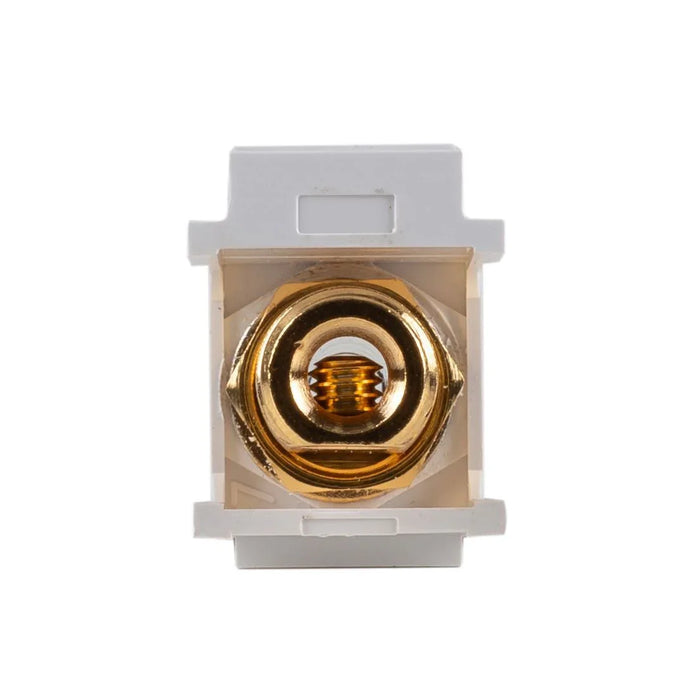 DYNAMIX Black Speaker Binding Post, Keystone Adapter. Gold Plated - LX2001 - Homewares, Outdoor, Phone Accessories, Cases, Speakers, Headphones + More -