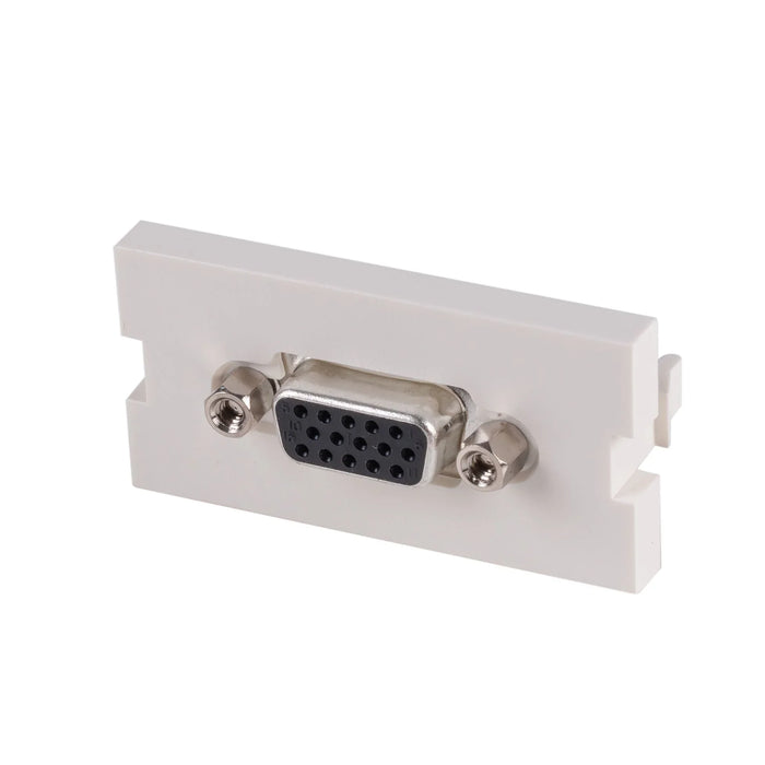 DYNAMIX VGA HD15 Female to Female Bezel for AVP-3UFP Plate - LX2001 - Homewares, Outdoor, Phone Accessories, Cases, Speakers, Headphones + More -