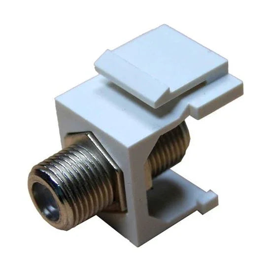 DYNAMIX F to F Keystone Adapter Female Connectors on the Front and Back - LX2001 - Homewares, Outdoor, Phone Accessories, Cases, Speakers, Headphones + More -