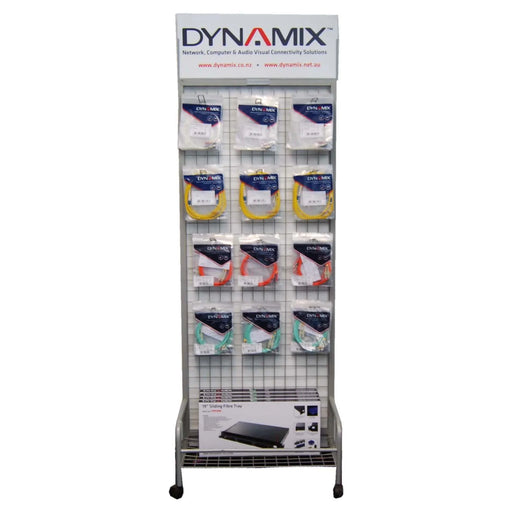 DYNAMIX Retail Point of Sale Stand. Dimensions: 2030mm High (includes header), 7 - LX2001 - Homewares, Outdoor, Phone Accessories, Cases, Speakers, Headphones + More -