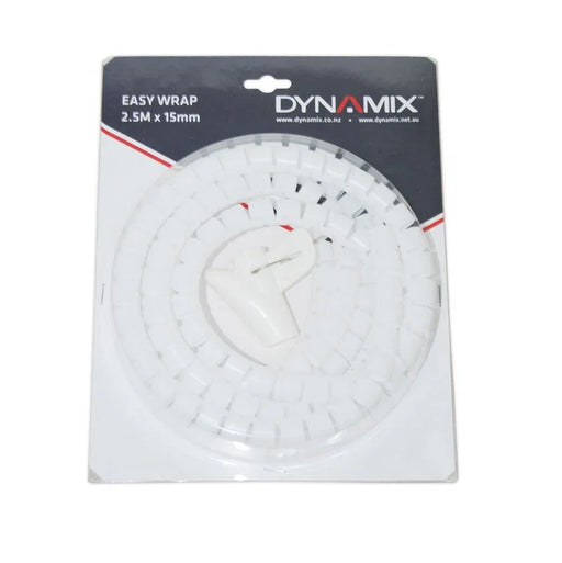 DYNAMIX 2.5mx15mm Easy Wrap - Cable Management Solution, Blister Retail Packagin - LX2001 - Homewares, Outdoor, Phone Accessories, Cases, Speakers, Headphones + More -