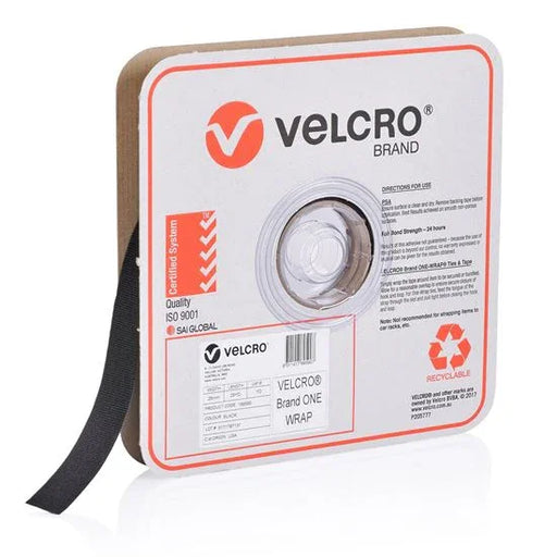 VELCRO One-Wrap 25mm Continuous 22.8m Roll. Custom Cut to Length. Self-engaging - LX2001 - Homewares, Outdoor, Phone Accessories, Cases, Speakers, Headphones + More -