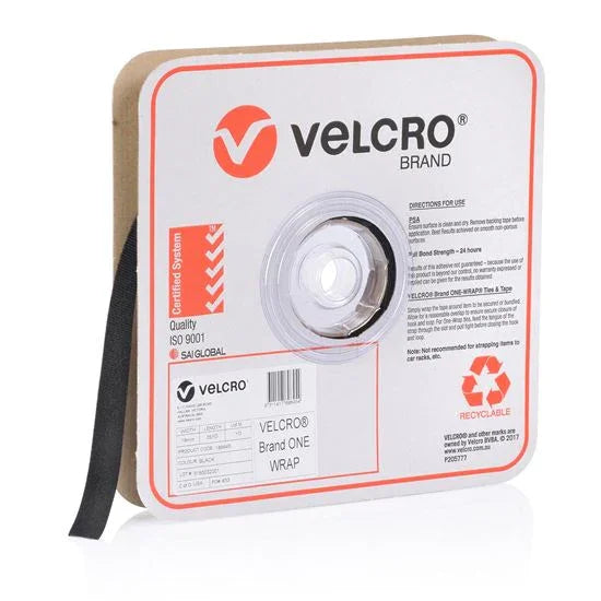 VELCRO One-Wrap 19mm Continuous 22.8m Roll. Custom Cut to Length. Self-engaging - LX2001 - Homewares, Outdoor, Phone Accessories, Cases, Speakers, Headphones + More -