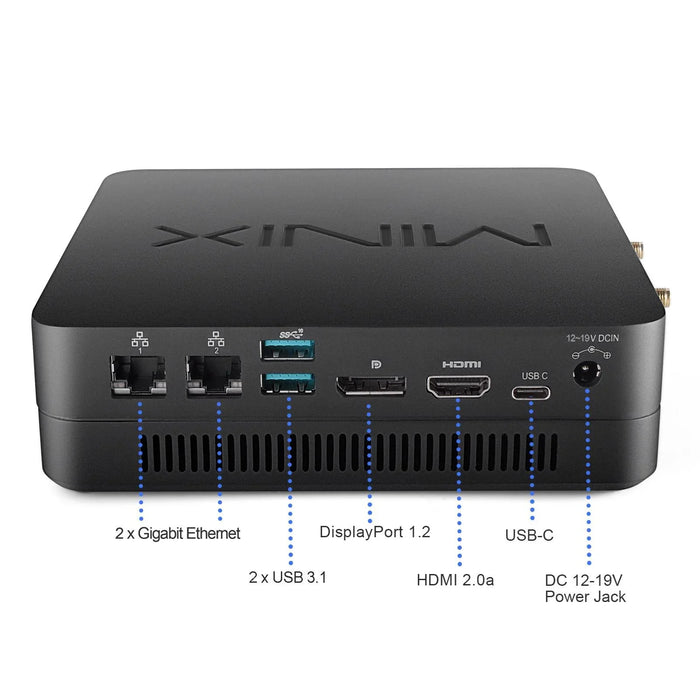 MINIX NGC-5 Intel Core i5-8279U Mini PC with Windows 10 Pro. 8GB DDR4, 2x SODIMM - LX2001 - Homewares, Outdoor, Phone Accessories, Cases, Speakers, Headphones + More -