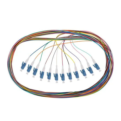 DYNAMIX 2M LC Pigtail G657A1 12 Pk Colour Coded, 900um Single-mode Fibre - LX2001 - Homewares, Outdoor, Phone Accessories, Cases, Speakers, Headphones + More -