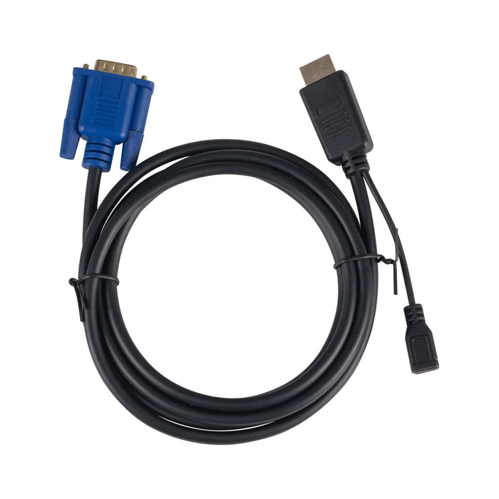 DYNAMIX 2m HDMI to VGA Cable, Includes Micro USB Female. Optional Power - LX2001 - Homewares, Outdoor, Phone Accessories, Cases, Speakers, Headphones + More -