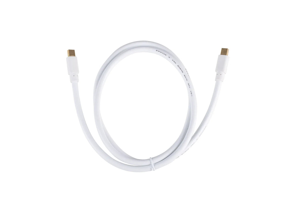 DYNAMIX 1M Mini DisplayPort Male to Mini DisplayPort Male Cable. Max Res 4K@60Hz - LX2001 - Homewares, Outdoor, Phone Accessories, Cases, Speakers, Headphones + More -