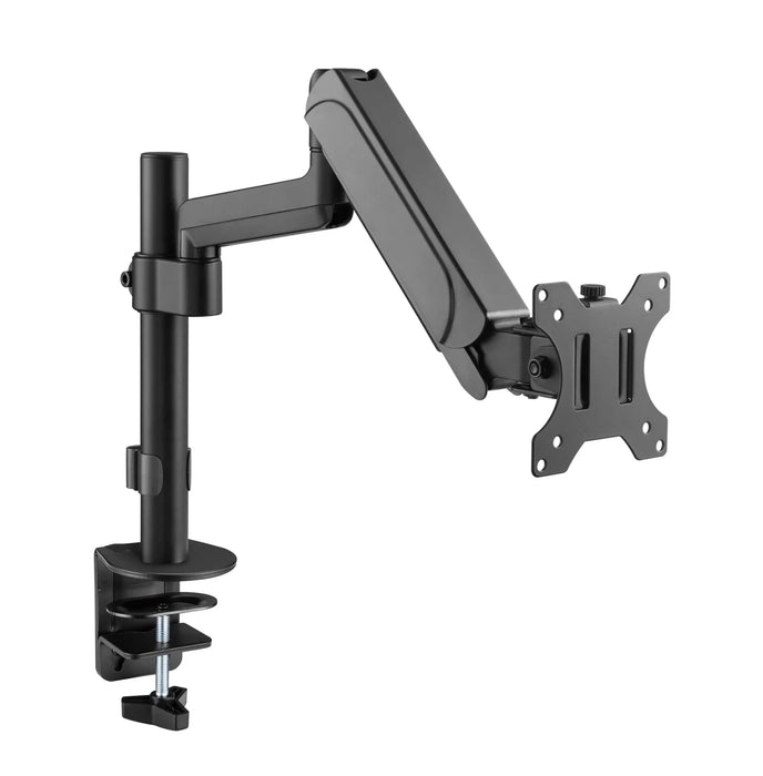 BRATECK 17"-32" Pole-Mounted Gas Spring Single Monitor Desk Mount Bracket with D - LX2001 - Homewares, Outdoor, Phone Accessories, Cases, Speakers, Headphones + More -