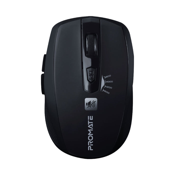 PROMATE Wireless Mouse with Smooth Scrolling. Sensor Resolution 800/1000/1200/16