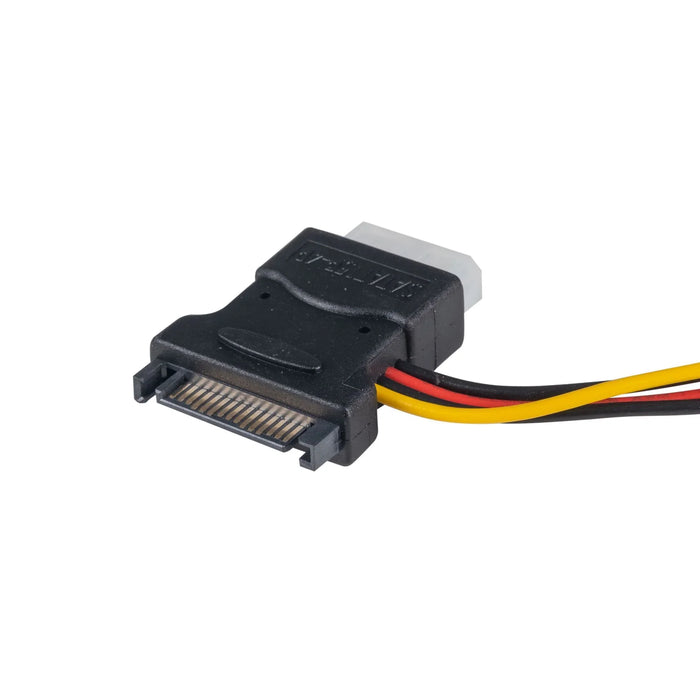 DYNAMIX Dual Port Serial ATA Power Splitter Cable, Splits 1x SATA 15P - LX2001 - Homewares, Outdoor, Phone Accessories, Cases, Speakers, Headphones + More -