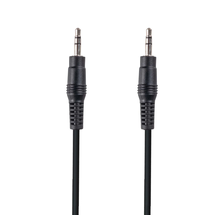 DYNAMIX 0.3M Stereo 3.5mm Plug Male to Male Cable - LX2001 - Homewares, Outdoor, Phone Accessories, Cases, Speakers, Headphones + More -