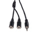 DYNAMIX 0.2m Stereo Y Cable 3.5mm Plugs - LX2001 - Homewares, Outdoor, Phone Accessories, Cases, Speakers, Headphones + More -