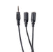 DYNAMIX 0.2m Stereo Y Cable 3.5mm Plugs - LX2001 - Homewares, Outdoor, Phone Accessories, Cases, Speakers, Headphones + More -