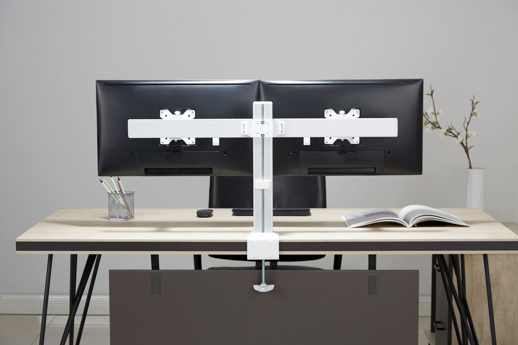 BRATECK 17"-32" Dual Monitor Heavy Duty Desk Mount Arm. Max Load 8kgs per Monito