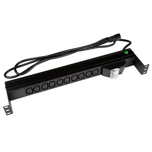 DYNAMIX 10 Outlet Horizontal Power Rail (10A IEC C13) with 6KA C-Curve Circuit B - LX2001 - Homewares, Outdoor, Phone Accessories, Cases, Speakers, Headphones + More -